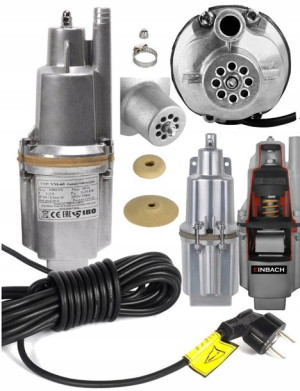 Pompa Wody Ruska 450w Wibracyjna Ciśnieniowa Nurek
