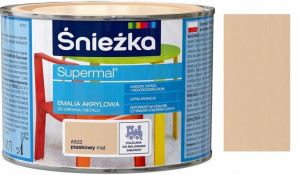 Śnieżka Emalia Akrylowa Piaskowa Mat A503 0.4l
