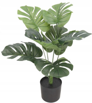 Monstera W Doniczce Sztuczne Kwiaty Jak Żywa