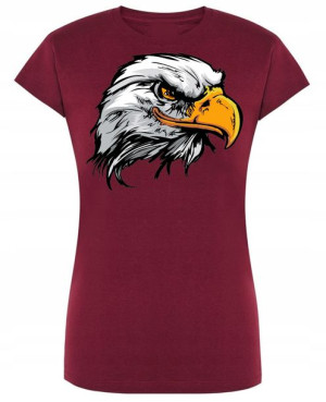 T-Shirt damski nadruk Orzeł Eagle Koszulka R.M