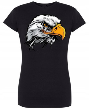 T-Shirt damski nadruk Orzeł Eagle Koszulka R.XL