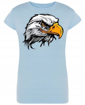 T-Shirt damski nadruk Orzeł Eagle Koszulka R.XXL