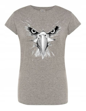 T-Shirt damski nadruk ORZEŁ GŁOWA r.S