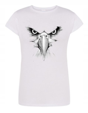 T-Shirt damski nadruk ORZEŁ GŁOWA r.XXL