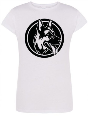 T-Shirt damski nadruk Owczrek Niemiecki Rozm.M