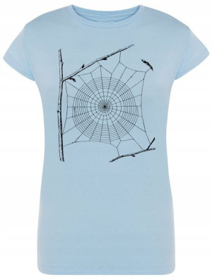 T-Shirt damski nadruk PAJĘCZYNA Rozm.XXL