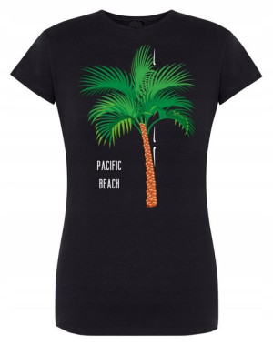 T-Shirt damski nadruk palma Pacific Beach R.S
