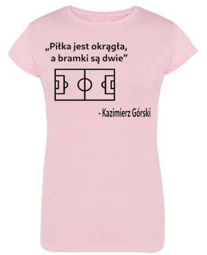 T-Shirt damski nadruk Piłkarski Motyw R.L