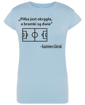 T-Shirt damski nadruk Piłkarski Motyw R.L