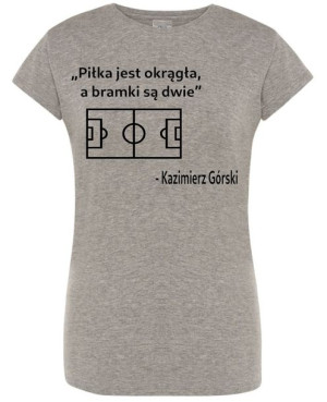 T-Shirt damski nadruk Piłkarski Motyw R.S