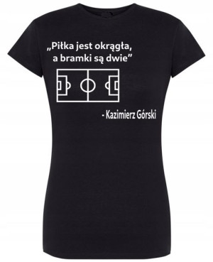 T-Shirt damski nadruk Piłkarski Motyw R.XL