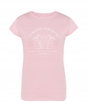 T-Shirt damski nadruk Raj California r.M