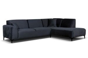Duży narożnik LUNA do salonu minimalistyczny modny sofa kanapa narożna