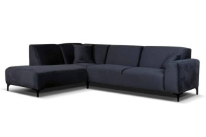 Duży narożnik LUNA do salonu minimalistyczny modny sofa kanapa narożna