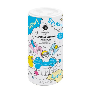 Nailmatic Kids pieniąca się sól do kąpieli dla dzieci Blue 250g