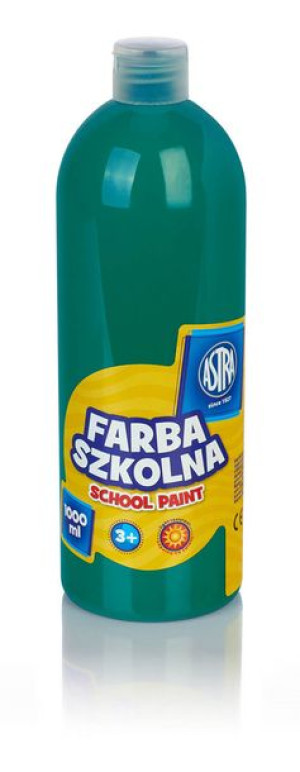 Astra Fabra Szkolna 1000ml Zielona Szmargdowa
