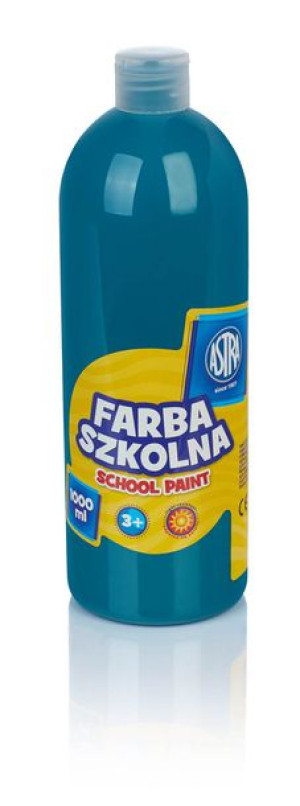 Astra Farba szkolna 1000 ml - turkusowa