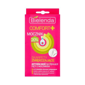 Bielenda Comfort+ skarpety zmiękczające aktywna maść na pękające pięty