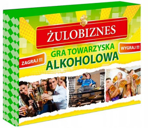 Zestaw Gra Planszowa Żulobiznes Dla Dorosłych + Kieliszki