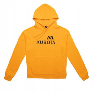 Pomarańczowa Bluza Męska Z Kapturem Kubota M