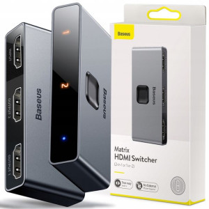 Baseus Dwukierunkowy Splitter Rozdzielacz Hdmi 4k