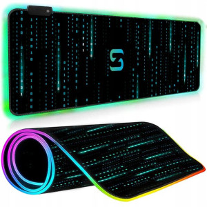 Gamingowa Podkładka Pod Mysz Na Biurko Xxl Rgb