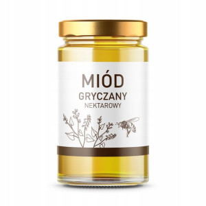 Etykiety samoprzylepne na MIÓD GRYCZANY - 100szt.