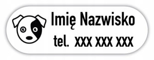 Naprasowanki imienne dla dzieci v13, 32 szt.