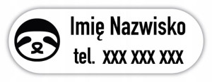 Naprasowanki imienne dla dzieci v8, 32 szt.