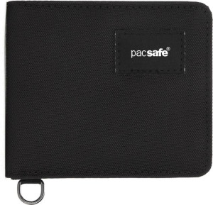 Portfel antykradzieżowy Pacsafe Bifold Wallet Black