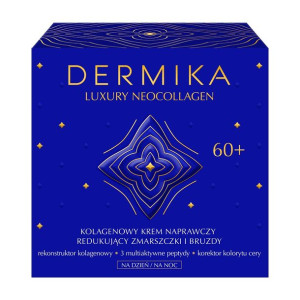 Dermika Luxury Neocollagen 60+ kolagen krem naprawczy redukcja zmarszczek