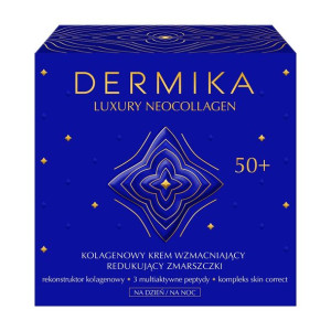 Dermika Luxury Neocollagen 50+ kolagen krem wzmacniając redukcja zmarszczek