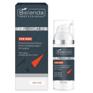 Bielenda Men Line przeciwzmarszczkowy krem energetyzujący do twarzy 50ml