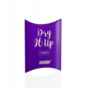 Anwen Turban Dry It Up FIOLETOWY