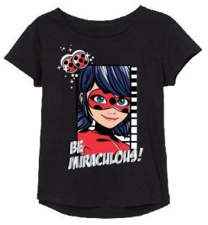 Koszulka Dziewczęca Tshirt Miraculous - 122