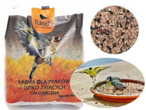 Karma Dla Dzikich Ptaków 5kg Turdus Pl5000