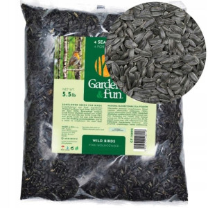 Słonecznik Czarny 1,6kg dla Dzikich Ptaków
