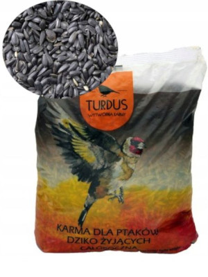 Słonecznik Dla Dzikich Ptaków 1kg Turdus Pl812