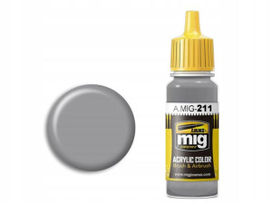 Farba akrylowa Medium gray A.MIG211 AMMO Mig