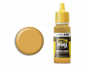 Farba akrylowa Sand yellow A.MIG030 AMMO Mig