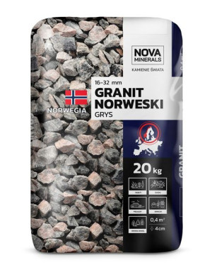 Grys Granit Norweski 16-32mm 20kg