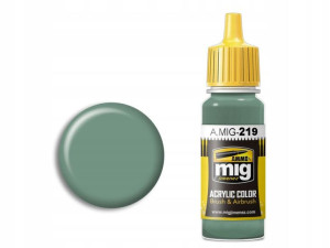 Farba akrylowa Interior green A.MIG219 AMMO Mig