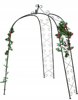 Pergola Ogrodowa Na Pnącza Kwiaty 240cm Den9067