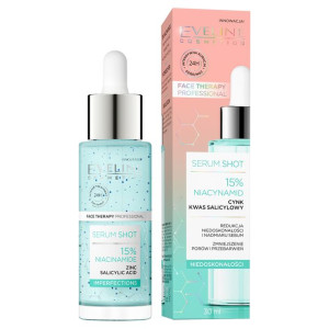 Eveline Serum Shot 15% Niacynamid Niedoskonałość