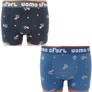 2xbokserki Męskie Mix Kolorów M 1