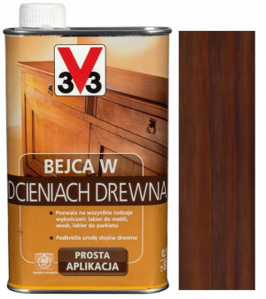 V33 Bejca W Odcieniach Do Drewna Heban 0.5l