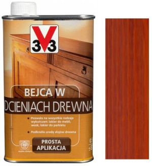 V33 Bejca W Odcieniach Do Drewna Mahoń 0.5l