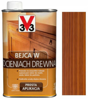 V33 Bejca W Odcieniach Do Drewna Tek 0.5l