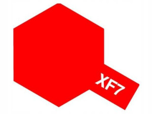 Farba emaliowa XF7 Flat red 80307 Tamiya