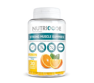 FM Suplement Nutricode STRONG MUSCLE GUMMIES 30 żelków Budowa Mięśni